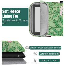 Timovo 6-7 pouces housse pour liseuse, compatible avec nouveau paperblanc/colorsoft signature edition et oasis, étui de protecti