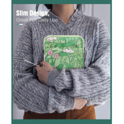 Timovo 6-7 pouces housse pour liseuse, compatible avec nouveau paperblanc/colorsoft signature edition et oasis, étui de protecti