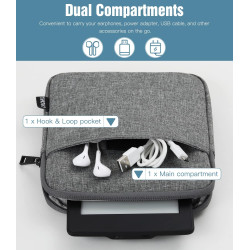 TiMOVO Housse 6-7 Pouces pour Liseuse, Compatible avec Colorsoft Signature Edition, Étui de Protection et Sac de Transport pour 