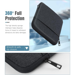 Timovo 6-7 pouces housse pour liseuse, compatible avec nouveau paperblanc/colorsoft signature edition et oasis, étui de protecti