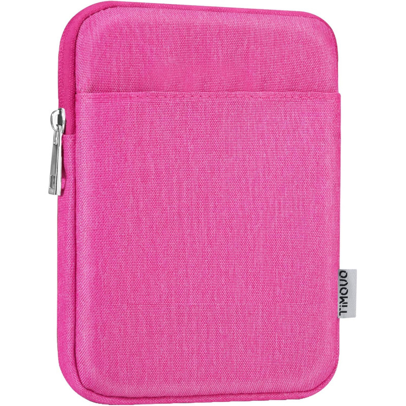 Timovo 6-7 pouces housse pour liseuse, compatible avec nouveau paperblanc/colorsoft signature edition et oasis, étui de protecti