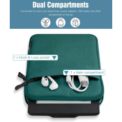 Timovo 6-7 pouces housse pour liseuse, compatible avec nouveau paperblanc/colorsoft signature edition et oasis, étui de protecti