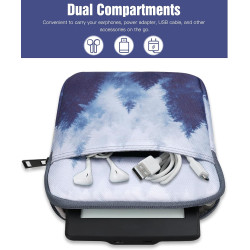 Timovo 6-7 pouces housse pour liseuse, compatible avec nouveau paperblanc/colorsoft signature edition et oasis, étui de protecti