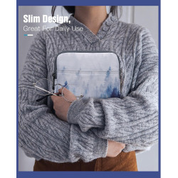 Timovo 6-7 pouces housse pour liseuse, compatible avec nouveau paperblanc/colorsoft signature edition et oasis, étui de protecti