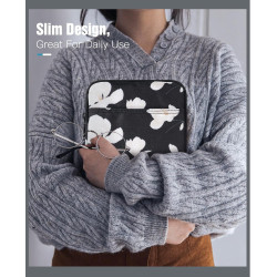Timovo housse 6-7 pouces pour liseuse, compatible avec nouveau paperblanc/colorsoft signature edition et oasis, étui de protecti