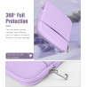 Timovo 6-7 pouces housse pour liseuse, compatible avec nouveau paperblanc/colorsoft signature edition et oasis, étui de protecti