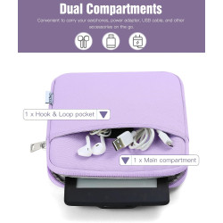 Timovo 6-7 pouces housse pour liseuse, compatible avec nouveau paperblanc/colorsoft signature edition et oasis, étui de protecti