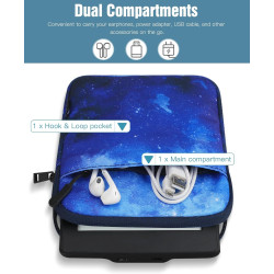 Timovo 6-7 pouces housse pour liseuse, compatible avec nouveau paperblanc/colorsoft signature edition et oasis, étui de protecti