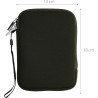kwmobile Housse de Protection pour Liseuse - Étui de Protection 17 x 12 x 2 cm pour E-Reader en Néoprène - Vert foncé
