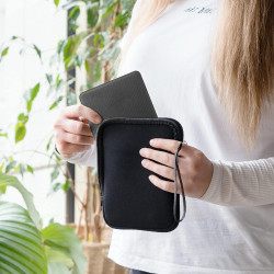kwmobile Housse de Protection pour Liseuse - Étui de Protection 17,5 x 14,7 cm pour E-Reader en Néoprène - Violet