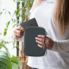 kwmobile Housse de Protection pour Liseuse - Étui de Protection 17 x 12 x 2 cm pour E-Reader en Néoprène - Gris