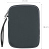 kwmobile Housse de Protection pour Liseuse - Étui de Protection 17 x 12 x 2 cm pour E-Reader en Néoprène - Gris