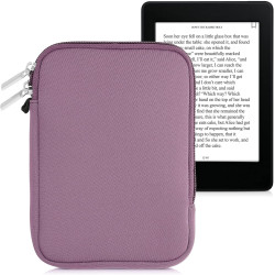 kwmobile Housse de Protection pour Liseuse - Étui de Protection 17 x 12 x 2 cm pour E-Reader en Néoprène - Lavande