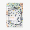kwmobile Housse de Protection pour Liseuse - Étui de Protection 17,5 x 14,7 cm pour E-Reader en Néoprène - argenté