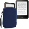 kwmobile Housse de Protection pour Liseuse - Étui de Protection 17 x 12 x 2 cm pour E-Reader en Néoprène - Bleu foncé