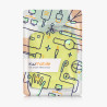 kwmobile Housse de Protection pour Liseuse - Étui de Protection 17,5 x 14,7 cm pour E-Reader en Néoprène - Jaune