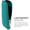 kwmobile Housse de Protection pour Liseuse - Étui de Protection 17 x 12 x 2 cm pour E-Reader en Néoprène - pétrole