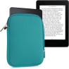 kwmobile Housse de Protection pour Liseuse - Étui de Protection 17 x 12 x 2 cm pour E-Reader en Néoprène - pétrole