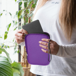 kwmobile Housse de Protection pour Liseuse - Étui de Protection 17 x 12 x 2 cm pour E-Reader en Néoprène - Violet