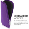 kwmobile Housse de Protection pour Liseuse - Étui de Protection 17 x 12 x 2 cm pour E-Reader en Néoprène - Violet