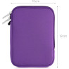 kwmobile Housse de Protection pour Liseuse - Étui de Protection 17 x 12 x 2 cm pour E-Reader en Néoprène - Violet