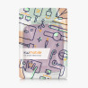 kwmobile Housse de Protection pour Liseuse - Étui de Protection 17,5 x 14,7 x 1 cm pour E-Reader en Néoprène - Lavande