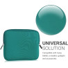 kwmobile Housse de Protection pour Liseuse - Étui de Protection 17,5 x 14,7 x 1 cm pour E-Reader en Néoprène - pétrole