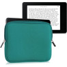 kwmobile Housse de Protection pour Liseuse - Étui de Protection 17,5 x 14,7 x 1 cm pour E-Reader en Néoprène - pétrole