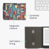 kwmobile Étui Compatible avec Pocketbook InkPad 4 / Color 3 / Color 2 Coque - Étui à Rabat magnétique Tablette eReader Similicui