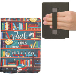 kwmobile Étui Compatible avec Pocketbook InkPad 4 / Color 3 / Color 2 Coque - Étui à Rabat magnétique Tablette eReader Similicui