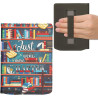 kwmobile Étui Compatible avec Pocketbook InkPad 4 / Color 3 / Color 2 Coque - Étui à Rabat magnétique Tablette eReader Similicui