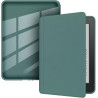 Coque de Protection Snap-on avec Veille/Réveil Auto pour Kindle 10e Génération 6" (Sortie 2019) - Fond Transparent Vert Minuit