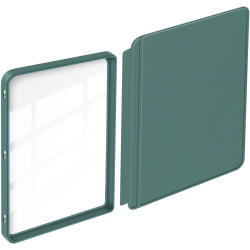 Coque de Protection Snap-on avec Veille/Réveil Auto pour Kindle 10e Génération 6" (Sortie 2019) - Fond Transparent Vert Minuit