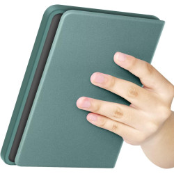 Coque de protection snap-on avec veille/réveil auto pour kindle paperblanc 12e génération 7" (sortie 2024) - fond transparent ve