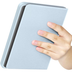 Coque de Protection Snap-on avec Veille/Réveil Auto pour Kindle 8e Génération 6" (Sortie 2016) - Fond Transparent Bleu Givré