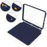 Coque de Protection Snap-on avec Veille/Réveil Auto pour Kindle 8e Génération 6" (Sortie 2016) - Fond Transparent Bleu Marine