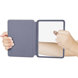 Coque de Protection Snap-on avec Veille/Réveil Auto pour Kindle 8e Génération 6" (Sortie 2016) - Fond Transparent Lavande