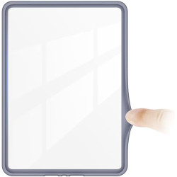 Coque de Protection Snap-on avec Veille/Réveil Auto pour Kindle 8e Génération 6" (Sortie 2016) - Fond Transparent Lavande
