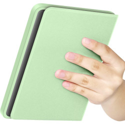 Coque de Protection Snap-on avec Veille/Réveil Auto pour Kindle 8e Génération 6" (Sortie 2016) - Fond Transparent Vert Matcha