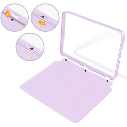 Coque de Protection Snap-on avec Veille/Réveil Auto pour Kindle 8e Génération 6" (Sortie 2016) - Fond Transparent Violet