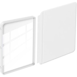 Coque de protection snap-on avec veille/réveil auto pour kindle paperblanc 10e génération 6" (sortie 2018) - fond transparent bl