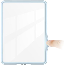 Coque de protection snap-on avec veille/réveil auto pour kindle paperblanc 10e génération 6" (sortie 2018) - fond transparent bl