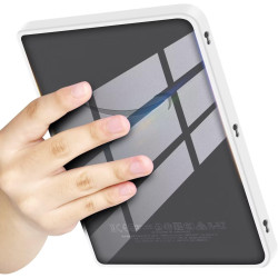 Coque de Protection Snap-on avec Veille/Réveil Auto pour Kindle 10e Génération 6" (Sortie 2019) - Fond Transparent Blanc
