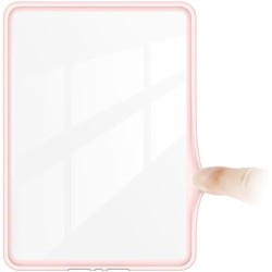 Coque de Protection Snap-on avec Veille/Réveil Auto pour Kindle 11e/12e Génération 6" (Sortie 2022/2024) - Fond Transparent Rose