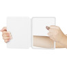 Coque de protection snap-on avec veille/réveil auto pour kindle paperblanc 11e génération 6" (sortie 2021) - fond transparent bl