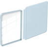 Coque de protection snap-on avec veille/réveil auto pour kindle paperblanc 11e génération 6" (sortie 2021) - fond transparent bl