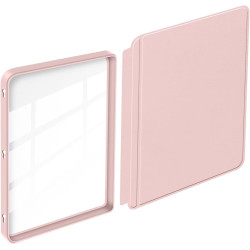 Coque de protection snap-on avec veille/réveil auto pour kindle paperblanc 11e génération 6" (sortie 2021) - fond transparent ro