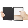 Coque de protection snap-on avec veille/réveil auto pour kindle paperblanc 12e génération 7" (sortie 2024) - fond transparent no