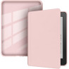Coque de protection snap-on avec veille/réveil auto pour kindle paperblanc 12e génération 7" (sortie 2024) - fond transparent ro