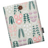 Moko 6-7" pagnière à manches rembourrées de marguerite brodées pour 7" kindle colorsoft signature edition 2024, kindle 11/10/8. 